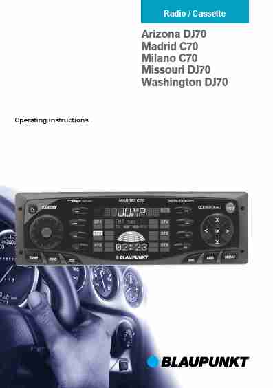 Blaupunkt Car Stereo System Washington DJ70-page_pdf